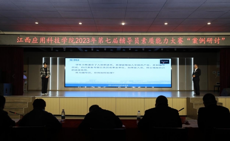 36365线路检测中心举办2023年第七届辅导员职业能力大赛